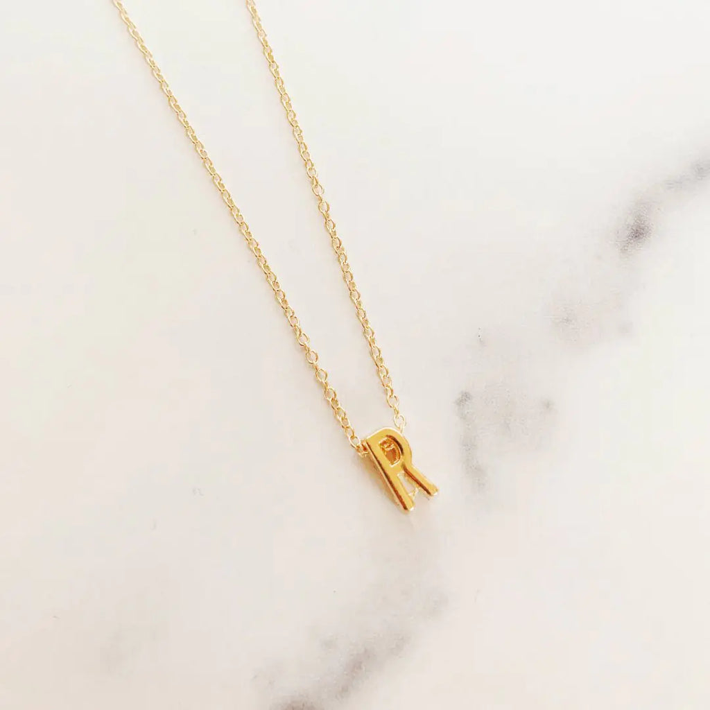 Initial Shine Necklace