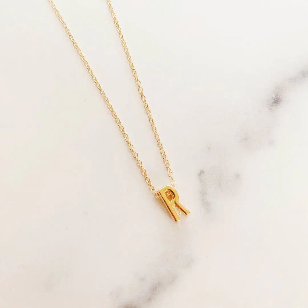 Initial Shine Necklace