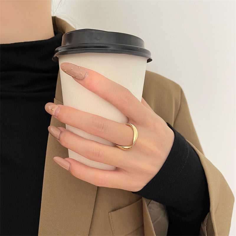 Women's Cold Wind Unique Design Ring