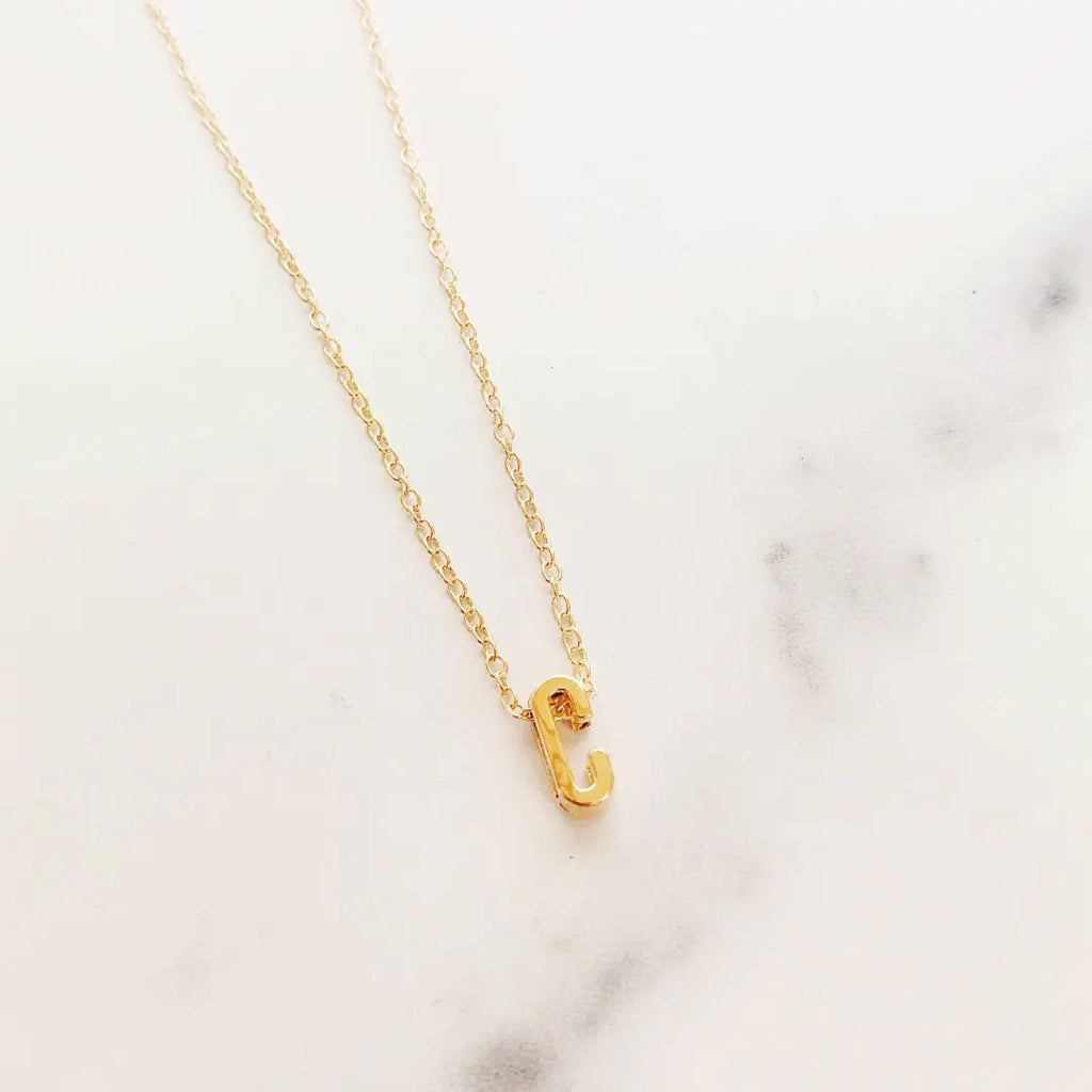 Initial Shine Necklace