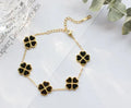 Lucky Clover Bracelet - Stylish Charm Accessory