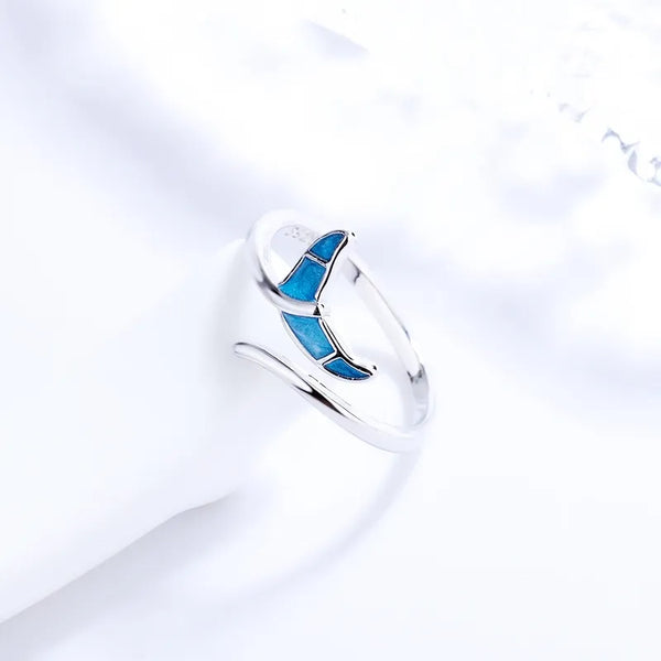 Ocean Elegance Mermaid Tail Ring