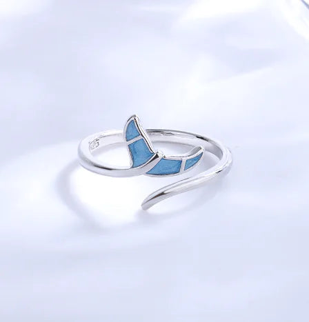 Ocean Elegance Mermaid Tail Ring