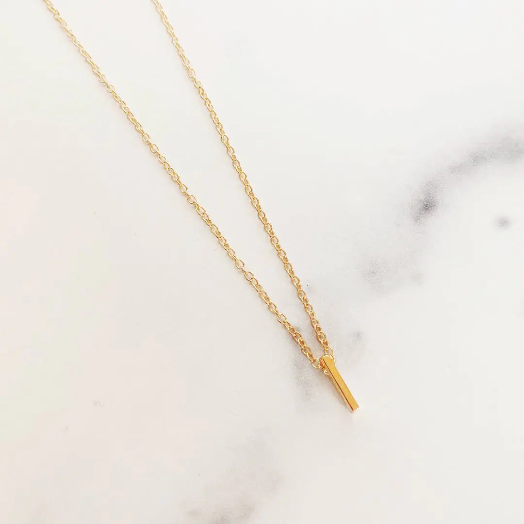 Initial Shine Necklace