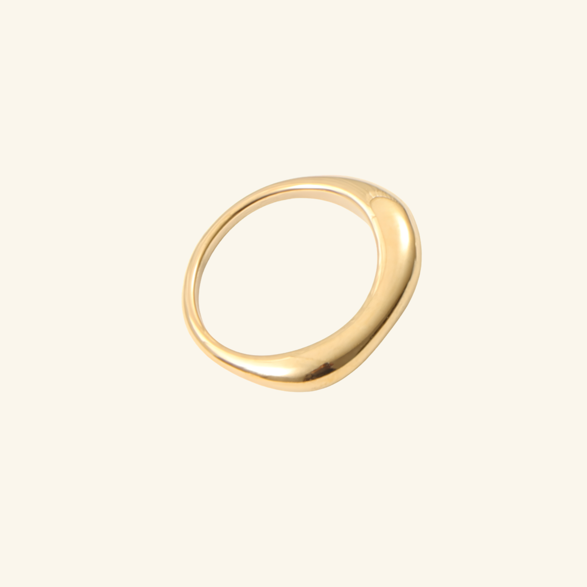 Fortuna Harmony Ring 18K Gold Plated Titanium Steel Fortune Ring for Women