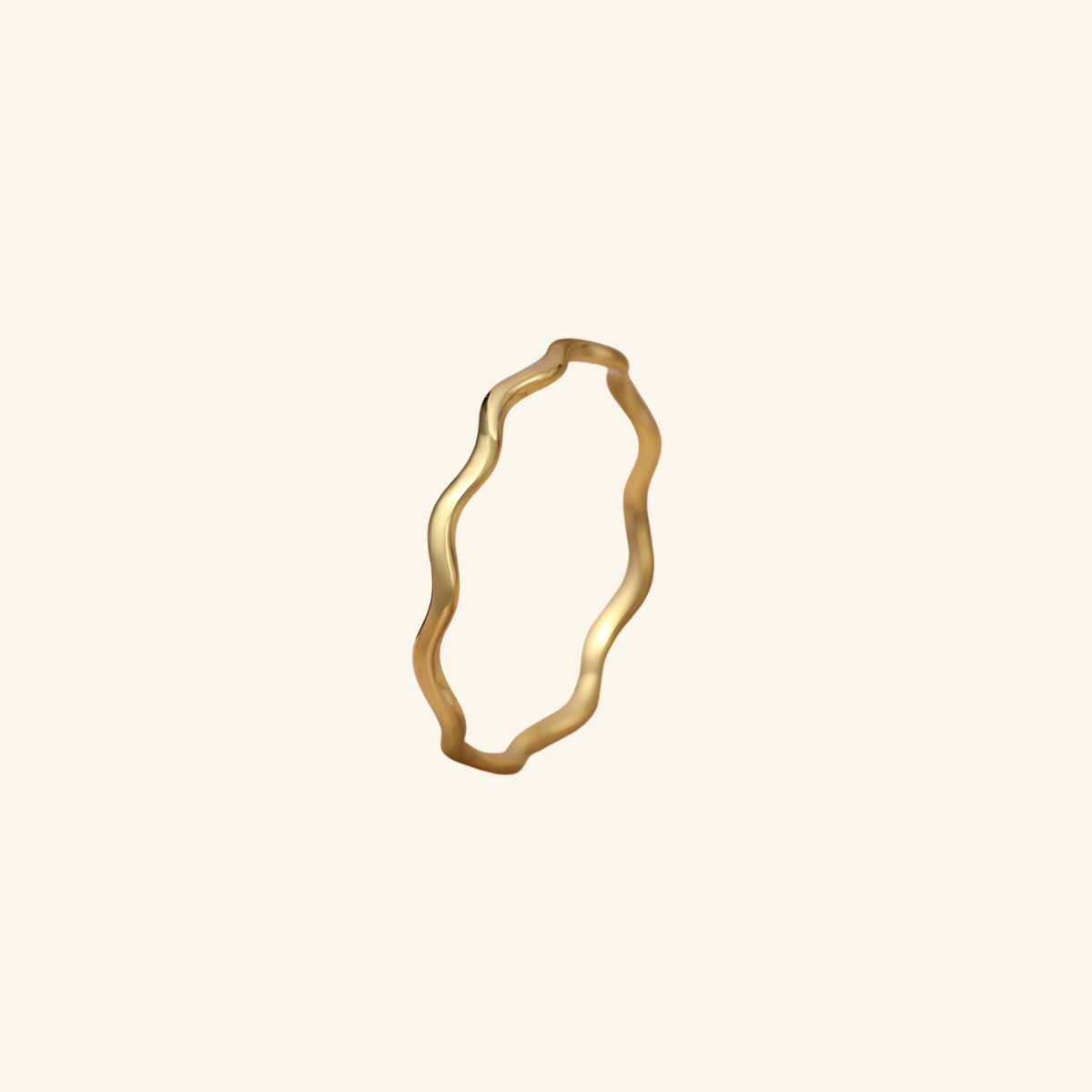 Avelora Circle Ring – Minimalist Geometric Ring for Women Gold Fashion Jewelry