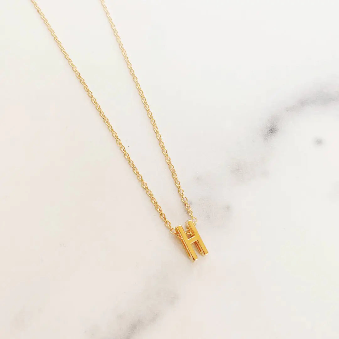 Initial Shine Necklace