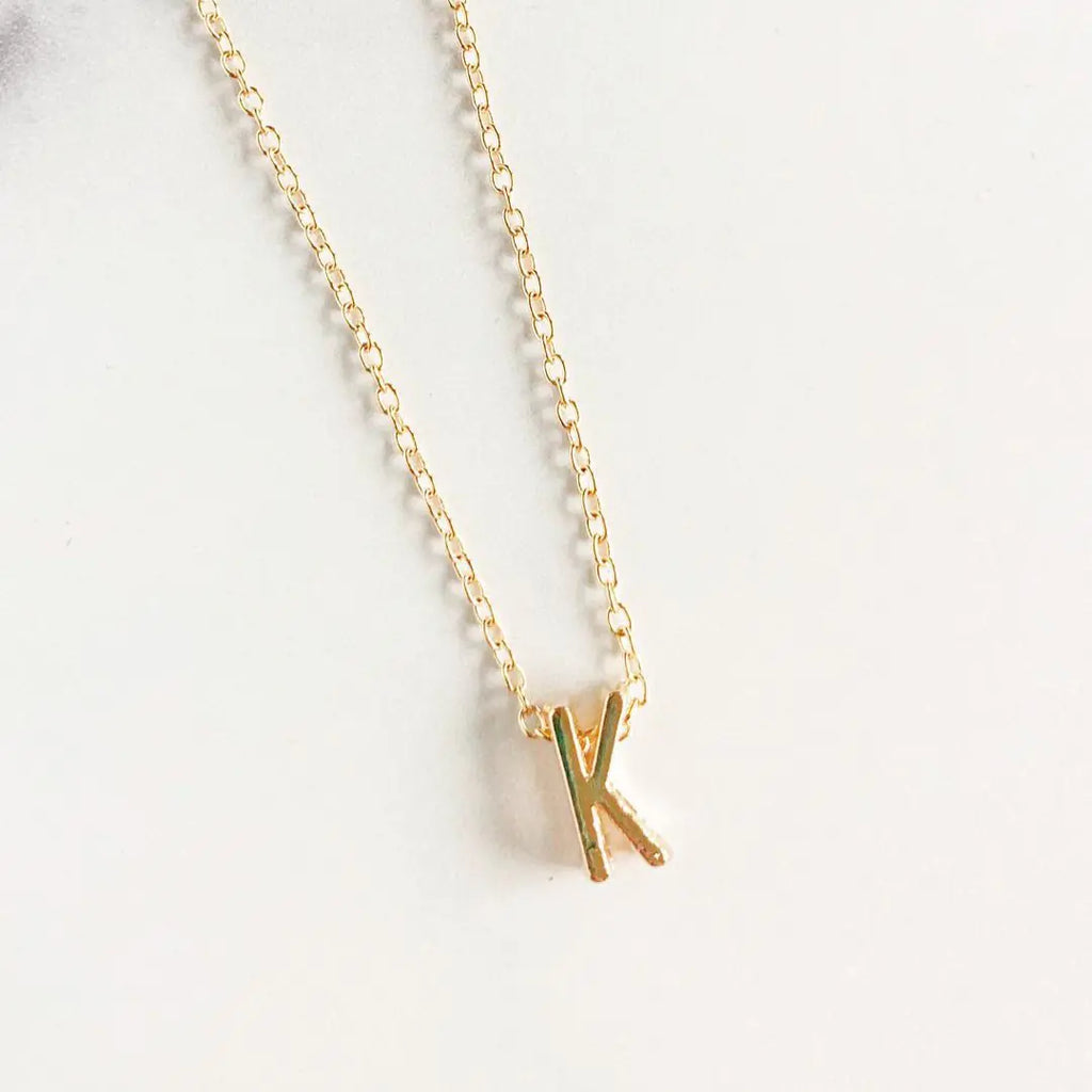 Initial Shine Necklace