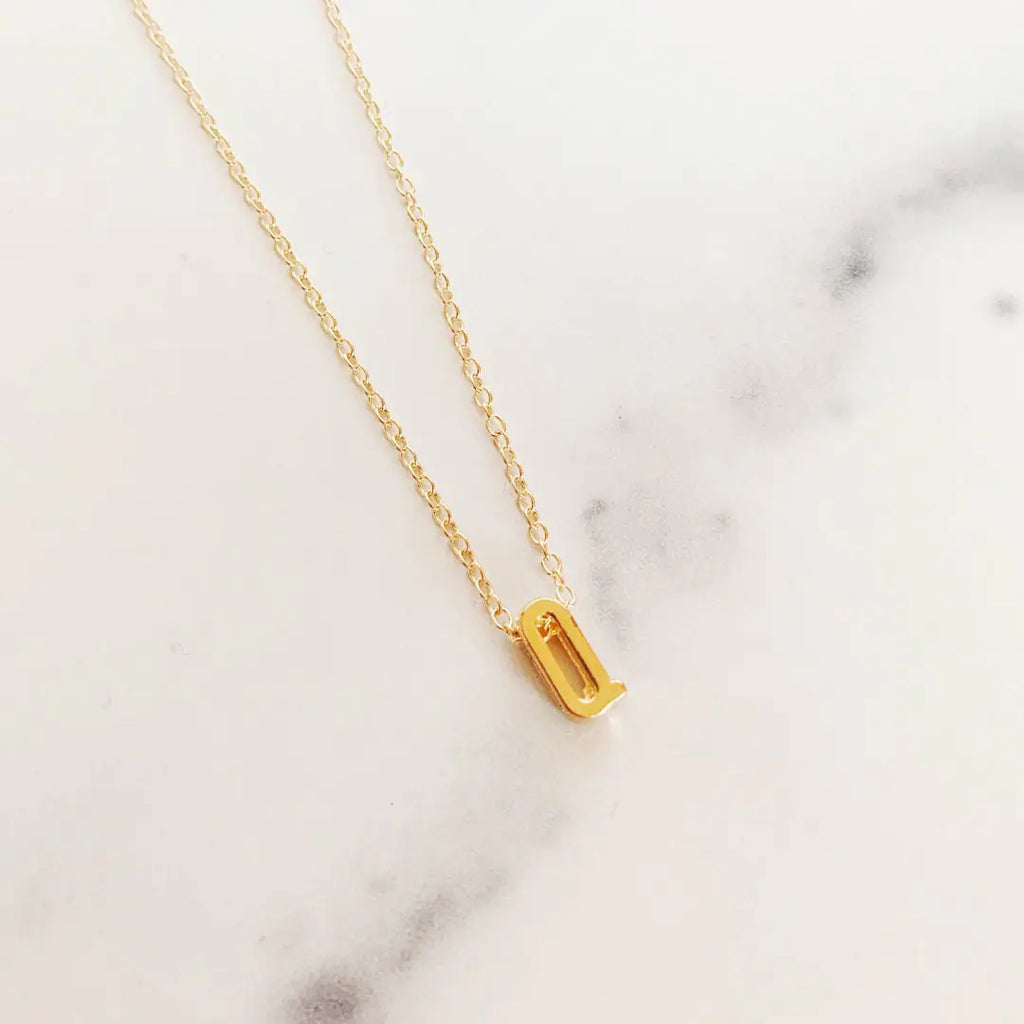 Initial Shine Necklace