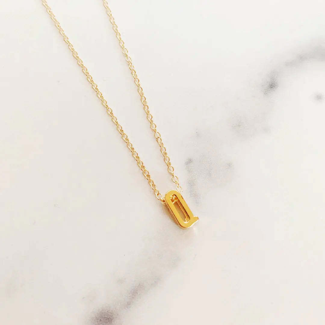 Initial Shine Necklace