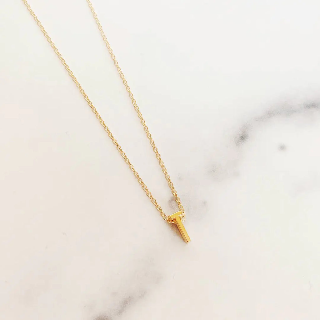 Initial Shine Necklace