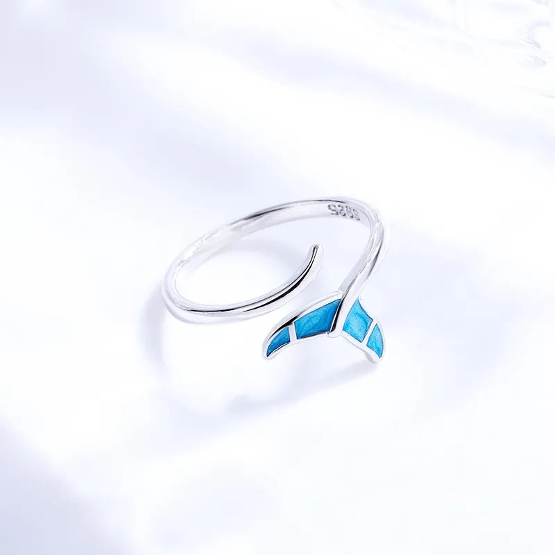 Ocean Elegance Mermaid Tail Ring