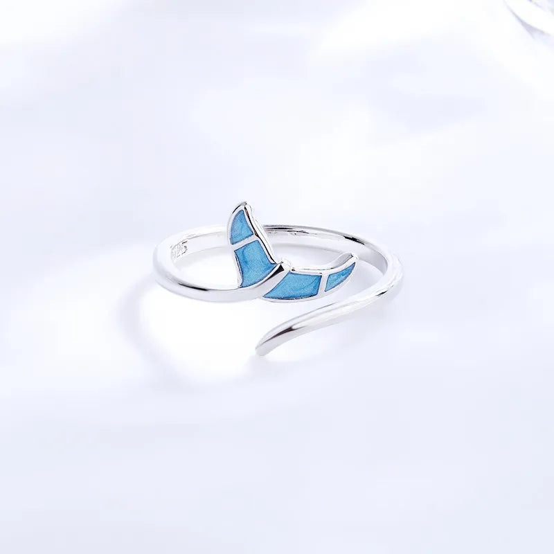Ocean Elegance Mermaid Tail Ring
