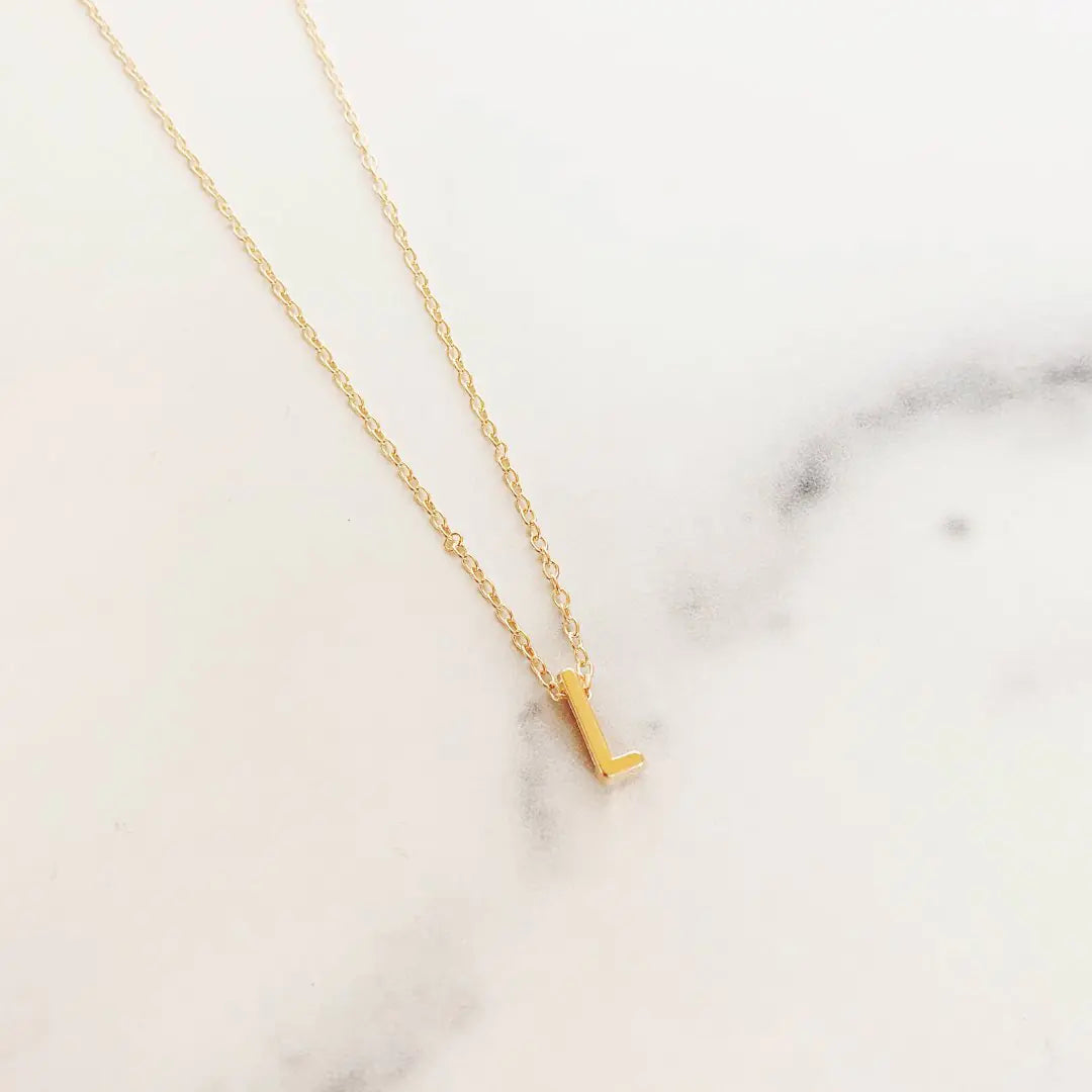 Initial Shine Necklace