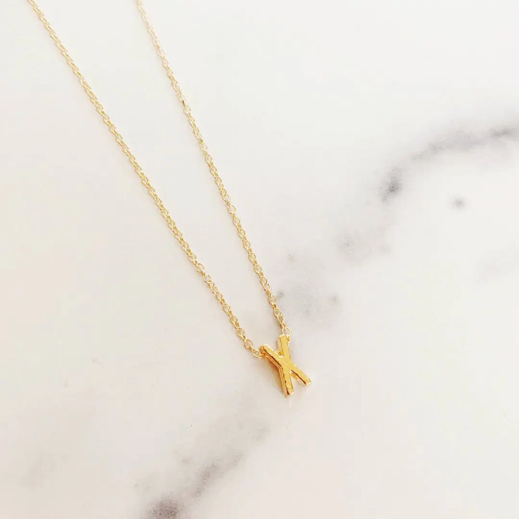Initial Shine Necklace