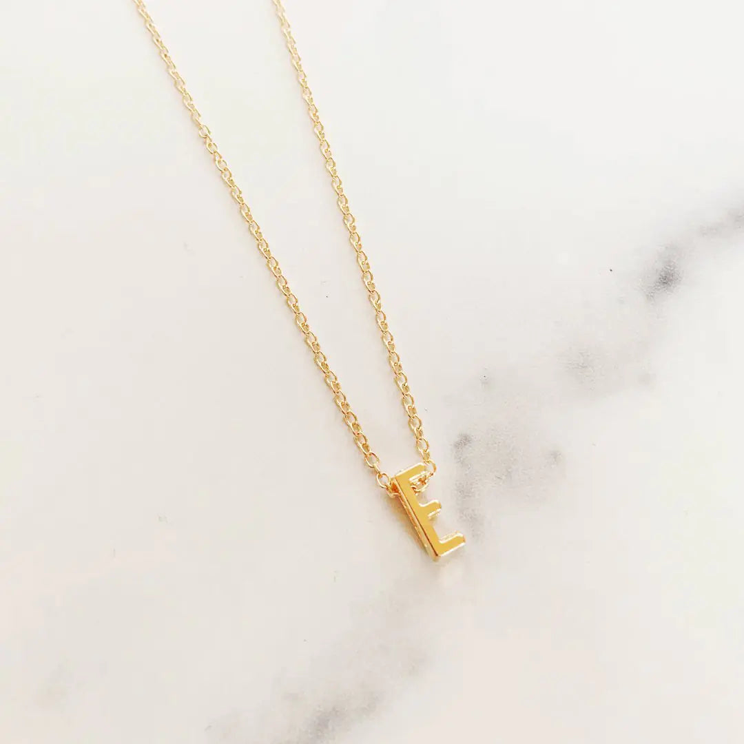 Initial Shine Necklace