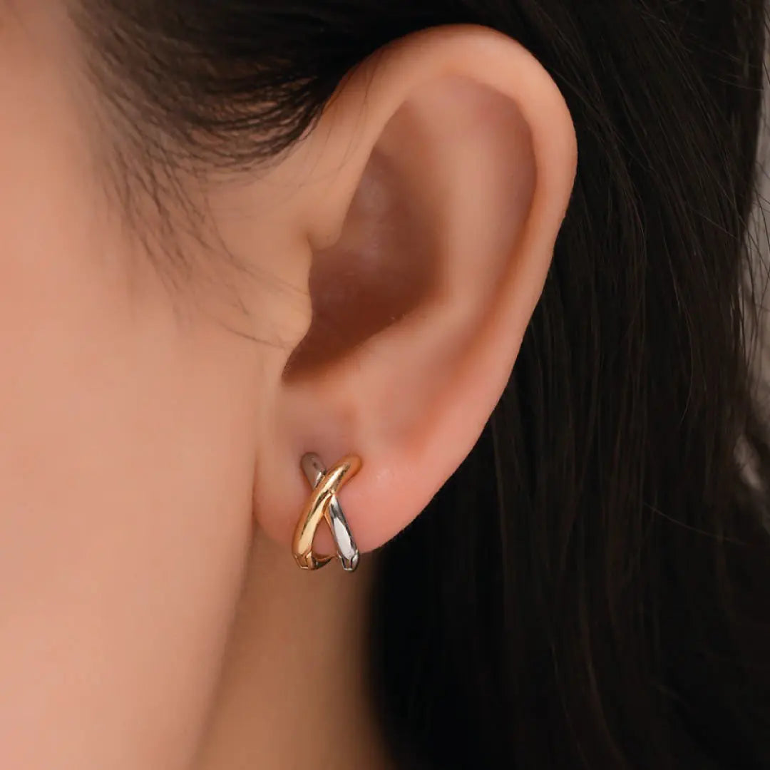 Chic Huggie Hoops