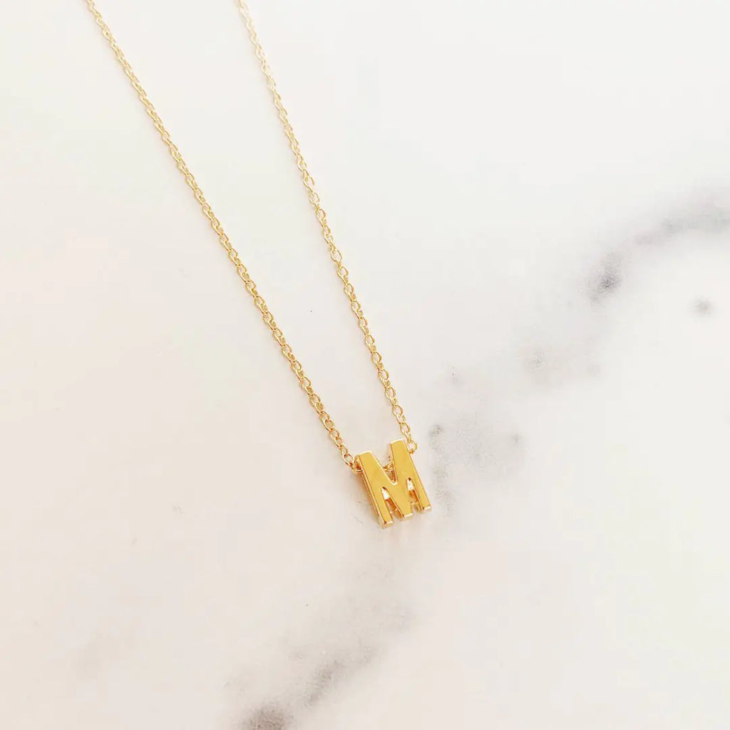 Initial Shine Necklace