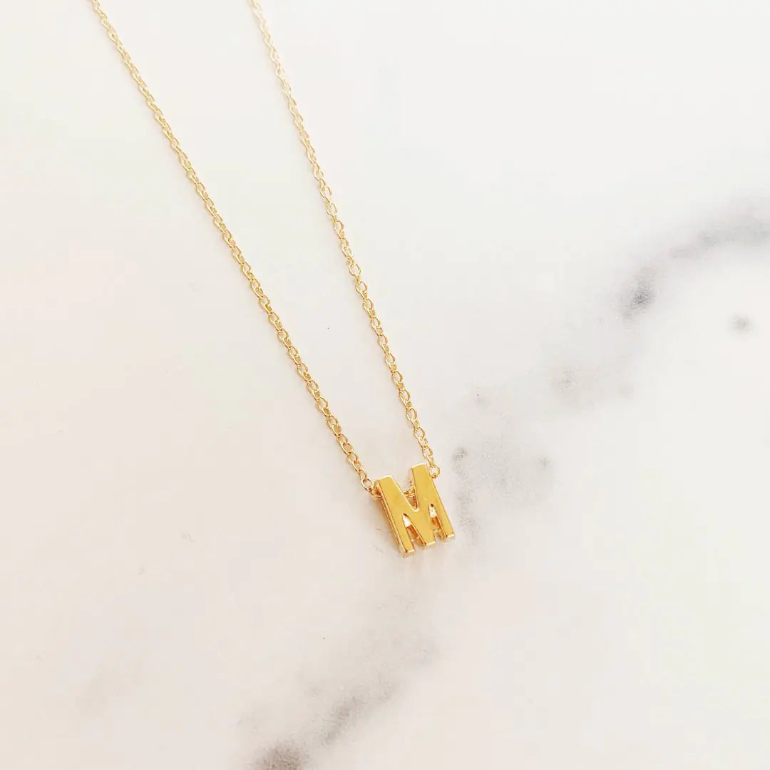 Initial Shine Necklace