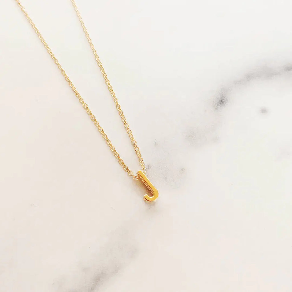Initial Shine Necklace