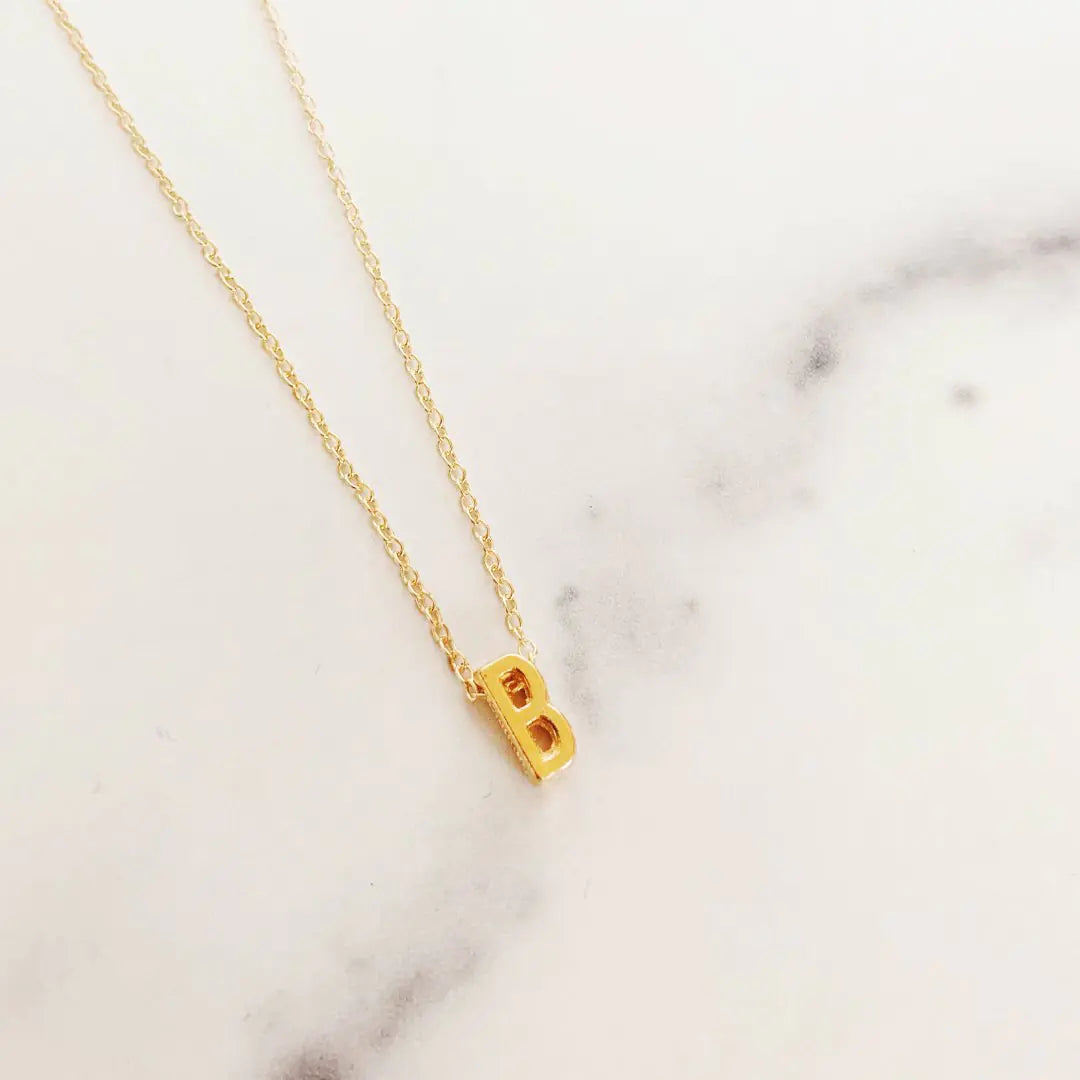 Initial Shine Necklace