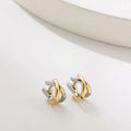Chic Huggie Hoops