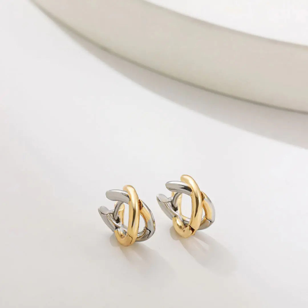 Chic Huggie Hoops